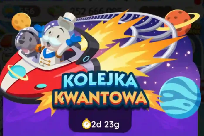 Wydarzenie Monopoly Go Kolejka Kwantowa (lista nagród)